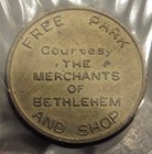 Vintage Bethlehem  Pa Parking Token - Pennsylvania
