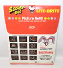 1978 Warner Bros Scooby-doo Lite Brite Picture Refill Hanna Barbera  New  Sealed