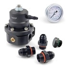 K-motor Adjustable Fuel Pressure Regulator     6an Return Style - Universal Kit 