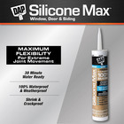Silicone Max All Purpose Sealant  Clear  10 1 Oz  7079808791 