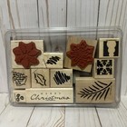Vintage Stampin Up Stamp Lot Of 79 Seasonal Inspirational Quotes Flowers Tools