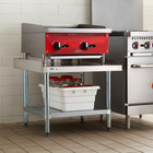 Commercial Kitchen 30 x30  16-gauge Stainless Steel Table Heavy Equipment Stand 