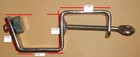 Ribber Table Clamps Kr-260 270 Brother knitking Bulky Knitting Machine ribber