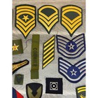 Military Patch Usa Vintage Insignia 24 Pc Lot Air Force Stitched Army Air Force