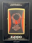 Zippo Harley Davidson Color Image Lighter With Logo  15047  New In Box