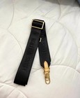 Louis Vuitton Shoulder Strap Adjustable Crossbody Shoulder Replacement Black Lv