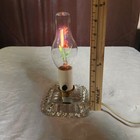 Vintage Duro Lamp Aerolux Style Flower Leaves And Bird 