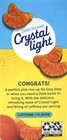 6 10-packet Boxes Crystal Light Citrus With Caffeine On The Go Drink Mix