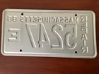 1986 Massachusetts Repair License Plate