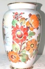 Vtg Antique Soviet Propaganda Vase Hand Painted Stalin Battle War Plan Ussr