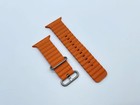 Apple Watch Ocean Band Orange     Genuine Oem     For Ultra 49mm   45mm   44mm   42m