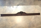 Antique Wood Architectural Pediment Walnut Salvage Molding Door Mantel Frame 59 