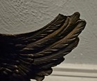 Vgt Wwii Italian Fascist Eagle Finial 13 5    Wingspan 6 25 Lbs Wwii Bring-back 