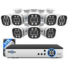 Hiseeu 5mp 8ch Wired Security Camera System 3tb Hdd Cctv Camera Security System