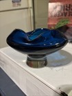 Vintage Viking Glass Cigar Ashtray