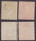 Matt s Stamps Scott  410-413 George Washington 1912 Coil Issues  Mh used Cv 111