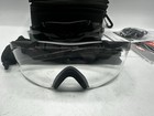 Smith Optics Aegis Apel Ballistic Glasses Shaded Clear Lenes Black Frame Full Sz