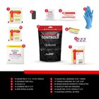Bleeding Control Zip Pack With Quikclot  Celox  Gauze Pads  Triangular Bandag   