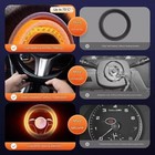 15  Wireless Car Warm Heated Steering Wheel Cover Rechargeable Fuzzy Protector