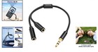 Hi-fi Dual Headphone Splitter 3 5mm Braided Extension Cable For Seamless Sharing