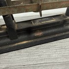 Antique Fairbanks Morse Cast Iron Balance Scale W   1  Steel Pan     Troy Ounces