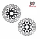 Front   Rear  Brake  Rotors For Harley Fat Bob Fxfb Fxfbs Low Rider Fxlrs 18-24