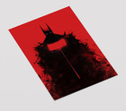 Absolute Batman Red   Black Premium Giclee Print 11  X 17  Dc Wall Art