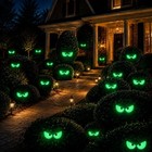 24 Pcs Halloween Bush Eyes Decorations Large Peeking Monster Eyes