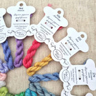 Hand Painted Cotton Thread Collection 13 Colors Floss   Perle No 8