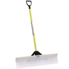 4 Pack The Snow Plow 36  Snow Shovel 50536 Poly Blade D-handle Snow Pusher Poly