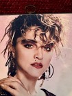 Madonna 1983 Wooden Plaque Promo Early Vintage Picture  Heavy Stock Art Frame Lp