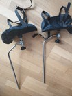 Leg Holder Pair Of Gyn Examination Surgical Operation Table Leg Support 12mm