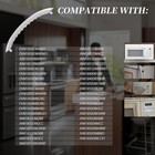 1pcs Door Handle  white for Ge Microwave Wb15x10220 1262615 ah1480982 ea1480982 