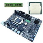 Pro Mining Motherboard W cpu Btc B250c Support Ddr4 12x Usb3 0 To Pci-e 16x