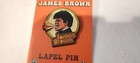 James Brown Logo 1 25 Inch Enamel Hat jacket lapel Pin