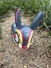 Vintage 1950s Mechanical Wind Up Bunny Rabbit Tin Litho Toy Made In Japan