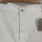 Levis Womens 501 Cut Off Shorts 24w White Button Fly Beach Boho Festival Rodeo