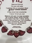 Rare   Vintage     Strawberry Pie   recipe Pie Plate By Royal China For Kellogg Comp