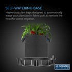 Self-watering Fabric Pot Base  For Grow Tents  Greenhouses  And Gardens  4-pack
