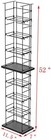 Cd Tower Media Rack Dvd Organizer Video Game Blu Ray Storage Holds 176 Single