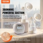 Vevor Breast Pump Double Electric Breast Pumps 4 Mode   16 Level 300mmhg Suction