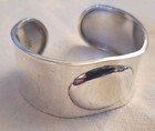 Vintage Sterling Silver Taxco Signed Cuff Bracelet Sz 5 5 
