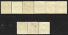 Angola  portuguese  1902  61- 69 Mint lh  Complete 1st Surcharge Set   Vf-xf Fog
