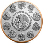 2024 Mexico Libertad Red Gold Series 1 Oz Silver Coin