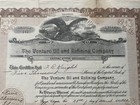 1922 The Venture Oil And Refining Company Stock Certificate  143  Denver  Co