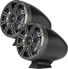 Kicker 46kmfc65 6 5  Marine Audio Coaxial Speaker W  42pxibt1002 Amplifier