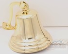 Solid Brass 6  Wall Mount Ship Marine Nautical Dinner Bell The Metal Magician
