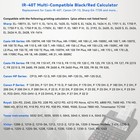 Linkdocs Ir40t Compatible 3 Pack  Ir40t Calculator Ink Roller  Black red 