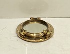 Marine Industrial Original Brass Round Ship Reclaimed Porthole With Mirror Glass