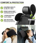 360   Adjustable Car Seat Headrest Pillow Head Neck Support For Kids And Adults
